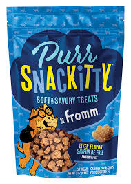 FROMM PURRSNACKITY LIVER FLAVOR TREATS FOR CATS 3OZ