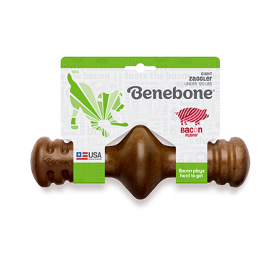 BENEBONE ZAGGLER BACON FLAVOR DOG CHEW