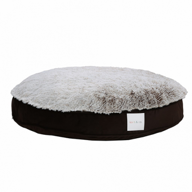 KORT & CO. FUNKY FUR ROUND BEDS 36"