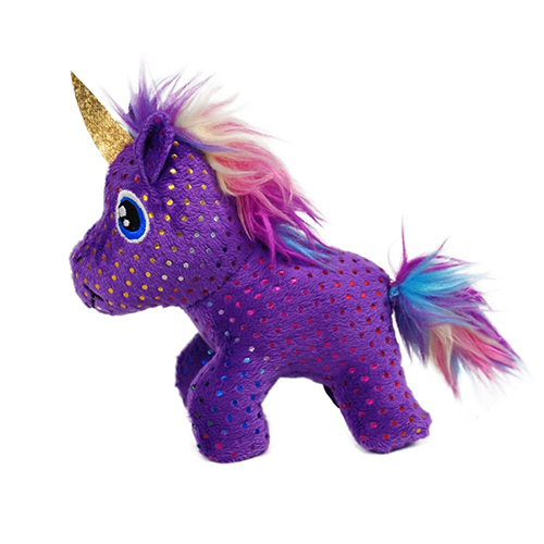 KONG ENCHANTED BUZZY UNICORN CAT TOY