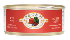 FROMM FOUR STAR NUTRITIONALS BEEF PÂTÉ WET CAT FOOD 5.5OZ