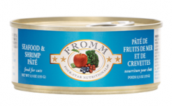 FROMM FOUR STAR NUTRITIONALS SEAFOOD & SHRIMP PÂTÉ WET CAT FOOD 5.5OZ