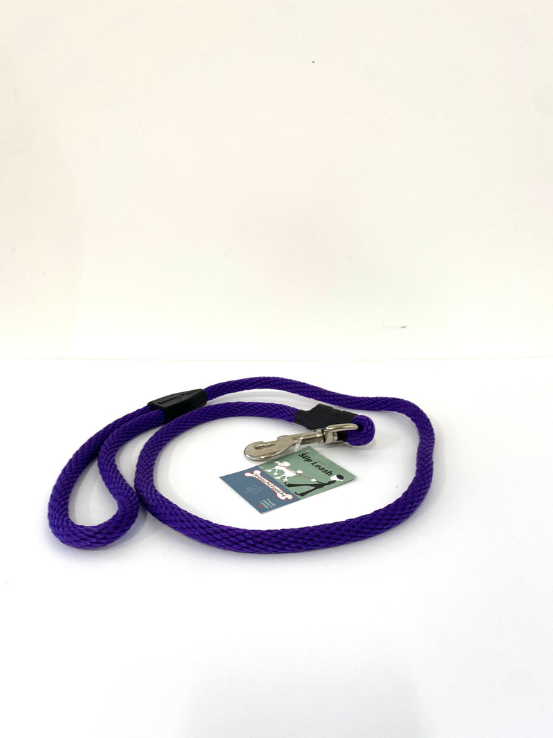 SMOOCHY POOCHY ROPE SLIP LEAD 3/8’’X4’