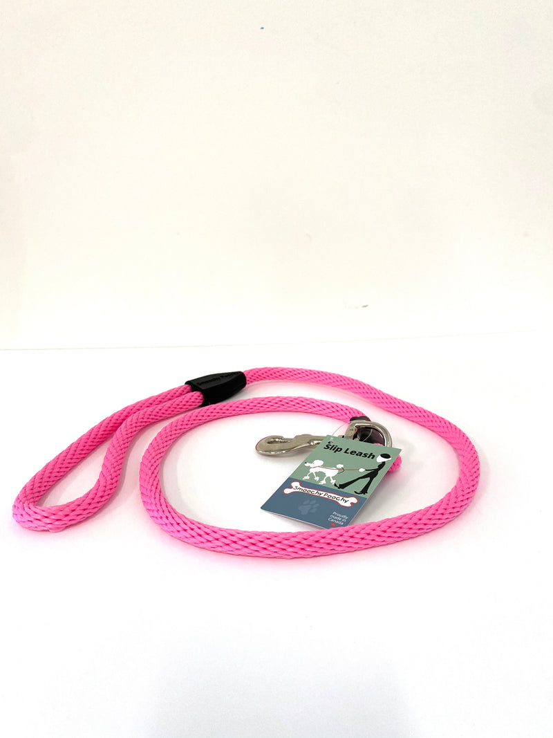 SMOOCHY POOCHY ROPE SLIP LEAD 3/8’’X4’