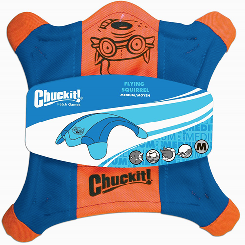 CHUCKIT! FLYING SQUIRREL FETCH MEDIUM DOG TOY