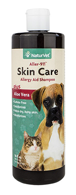 NATURVET ALLER-911 SKIN CARE SHAMPOO 16 OZ