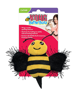 KONG BETTER BUZZ BEE CAT TOY