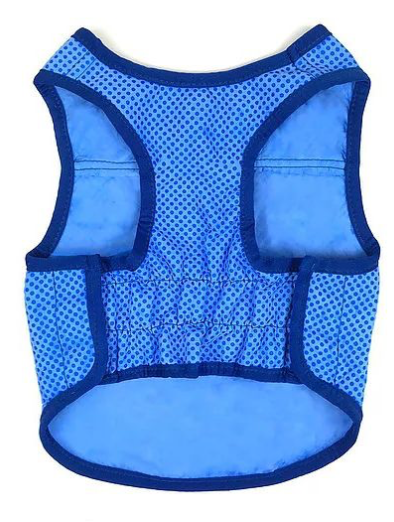 GF PET ICE VEST BLUE - XSMALL DOG