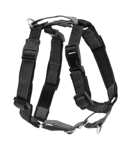 PETSAFE 3 IN 1 HARNESS AND CAR RESTRAINT LARGE BLACK DOG