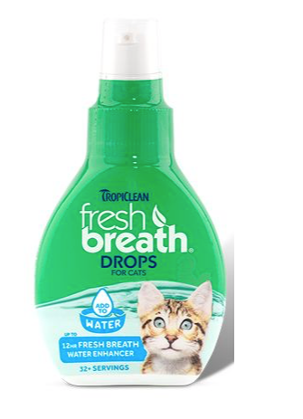 TROPICLEAN FRESH BREATH ORAL CARE DROPS CAT 2OZ