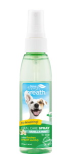 TROPICLEAN FRESH BREATH VANILLA MINT ORAL CARE SPRAY DOG 4OZ