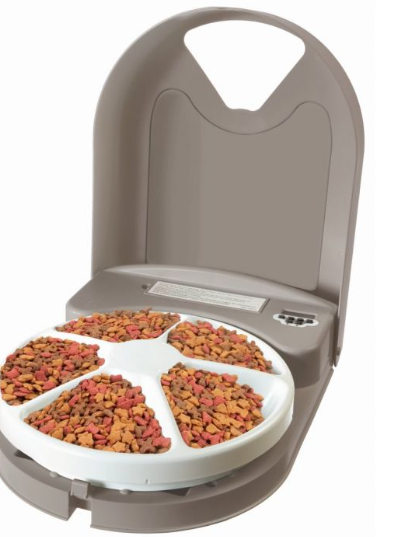 PETSAFE 5 MEAL FEEDER DOG