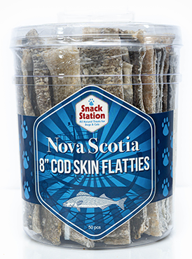 THIS & THAT SNACK STATION NOVA SCOTIA COD FLATTIES 8"