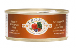 FROMM FOUR STAR NUTRITIONALS TURKEY & PUMPKIN PÂTÉ WET CAT FOOD 5.5OZ