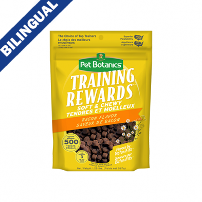 CARDINAL LABS PET BOTANICS TRAINING REWARD BACON DOG TREAT 20OZ