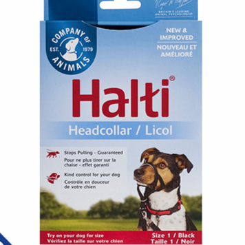 COMPANY OF ANIMALS HALTI HEADCOLLAR BLACK