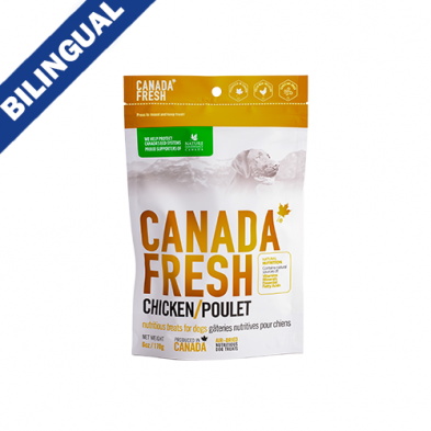 PETKIND CANADA FRESH CHICKEN AIR-DRIED NUTRITIOUS DOG TREATS 6OZ