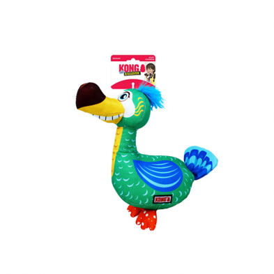 KONG BALLISTIC VIBEZ BIRDS ASSORTED MEDIUM/LARGE DOG TOY