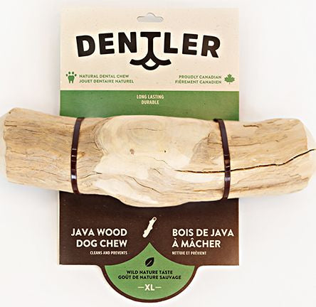 DENTLER JAVA WOOD DOG CHEW WILD NATURE TASTE - XLARGE DOG