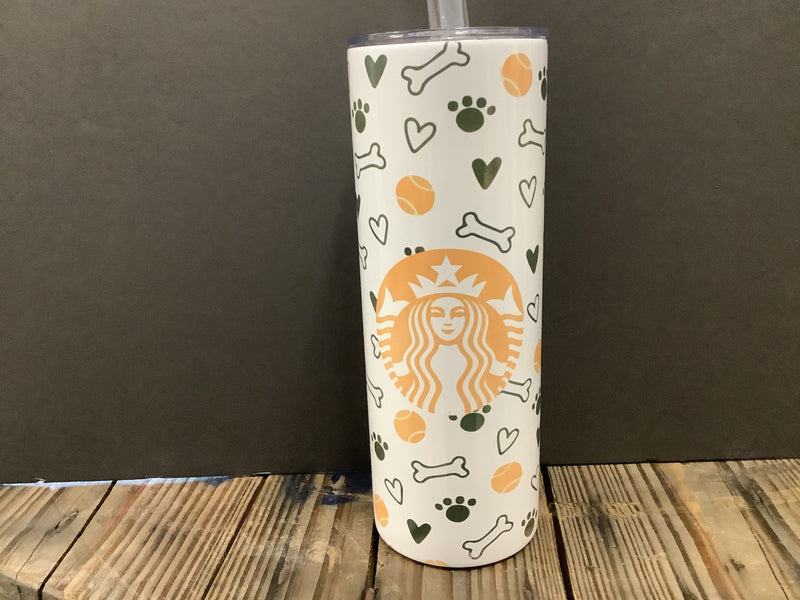 BEAR DOG DESIGNS TUMBLER