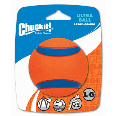 CHUCKIT! ULTRA BALL LARGE (1 PACK) DOG TOY