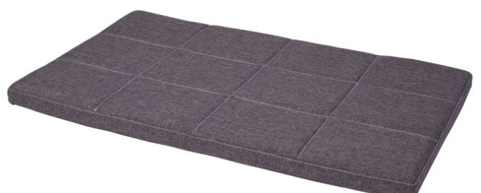 BUD-Z COMFORT FLAT BED GREY DOG 35.5 X 23 X 2IN