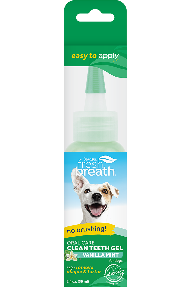 FRESH BREATH CLEAN TEETH ORAL CARE GEL VANILLA MINT 2OZ