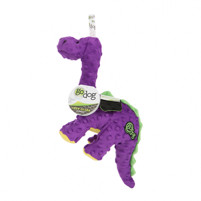 GODOG DINOS DOG TOY BRUTO THE BRONTOSAURUS LARGE