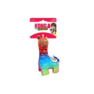 KONG BALLISTIC VIBEZ LLAMAS ASSORTED XSMALL DOG TOY