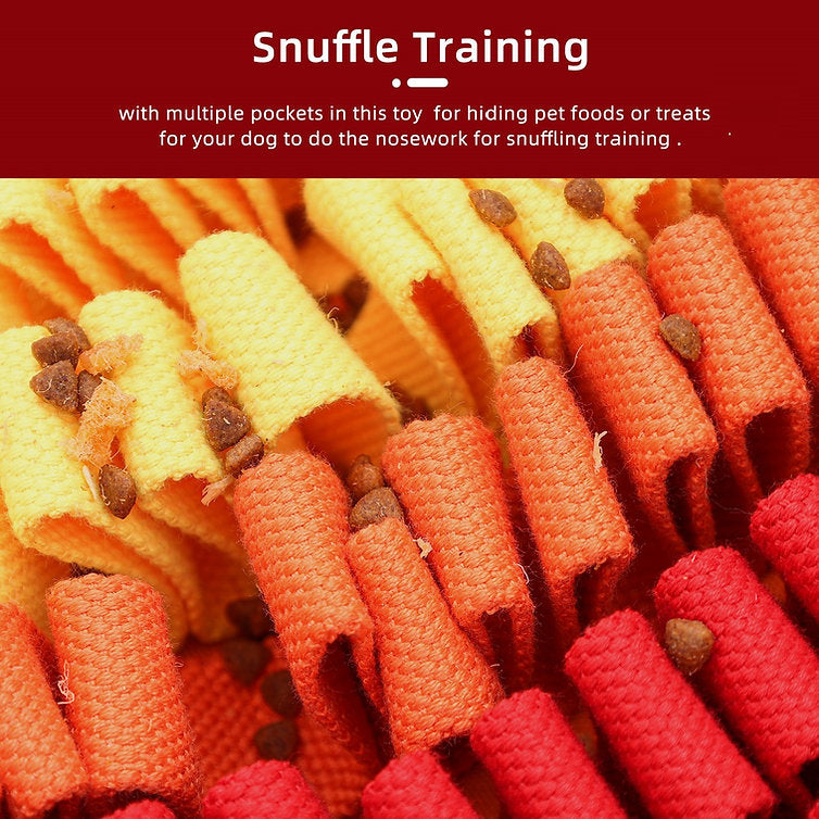 PAWZNDOGZ FIRE & ICE ANTI-BITE SNUFFLE MAT - CHALLENGE LEVEL 2