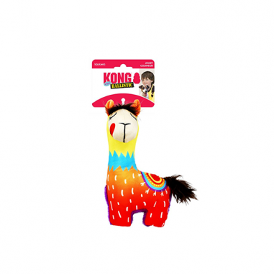 KONG BALLISTIC VIBEZ LLAMAS ASSORTED SMALL/MEDIUM DOG TOY