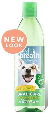 TROPICLEAN FRESH BREATH DENTAL HEALTH SOLUTION FOR DOGS 473ML