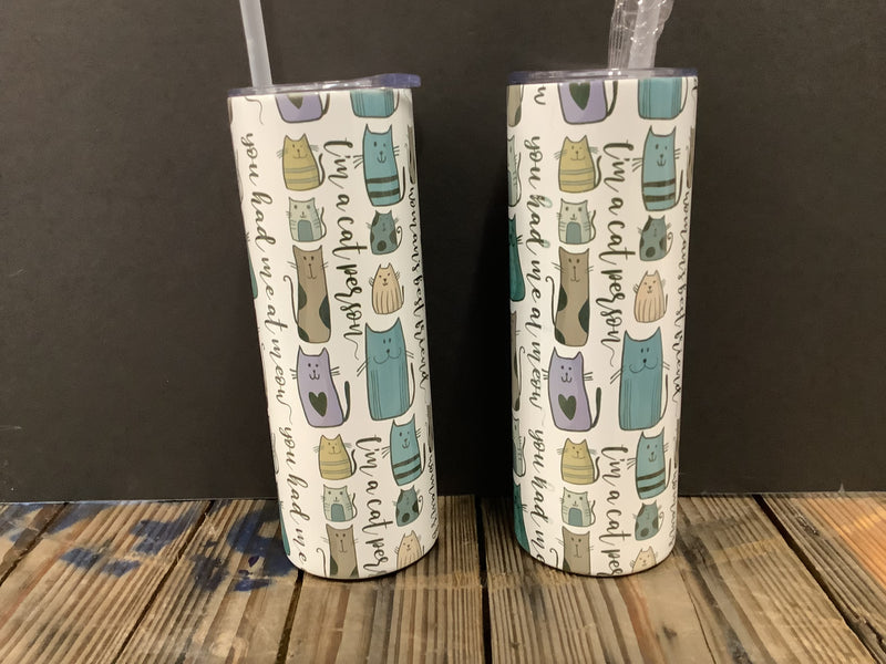 BEAR DOG DESIGNS TUMBLER