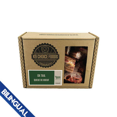 K9 CHOICE FOODS RAW OX TAIL 0.68KG FROZEN DOG TREAT