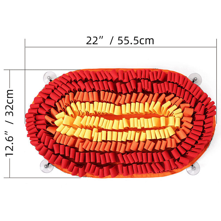 PAWZNDOGZ FIRE & ICE ANTI-BITE SNUFFLE MAT - CHALLENGE LEVEL 2