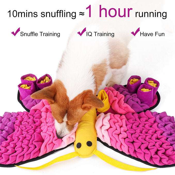 PAWZNDOGZ RADIANT BUTTERFLY SNUFFLE MAT - CHALLENGE LEVEL 3