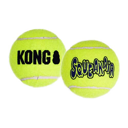 KONG SQUEAKAIR TENNIS BALL XLARGE (4IN)