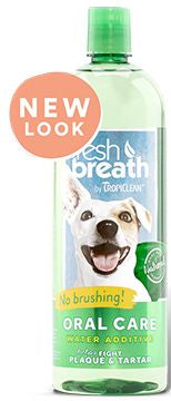 TRPICLEAN FRESH BREATH DENTAL HEALTH SOLUTION FOR DOGS 1L