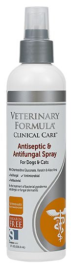 VETERINARY FORMULA ANTISEPTIC AND ANTI-FUNGAL SPRAY DOG 1X 8OZ