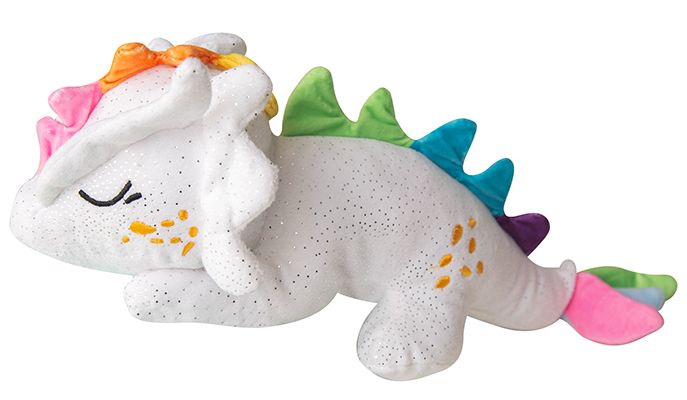 SNUGAROOZ DREAMER THE DRAGON WHITE DOG 1PC 14IN