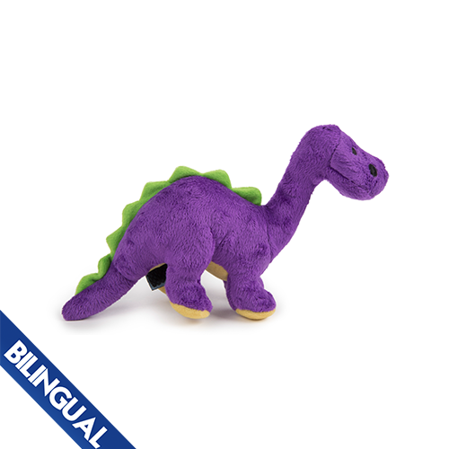 GODOG DINOS DOG TOY BRUTO THE BRONTOSAURUS SMALL