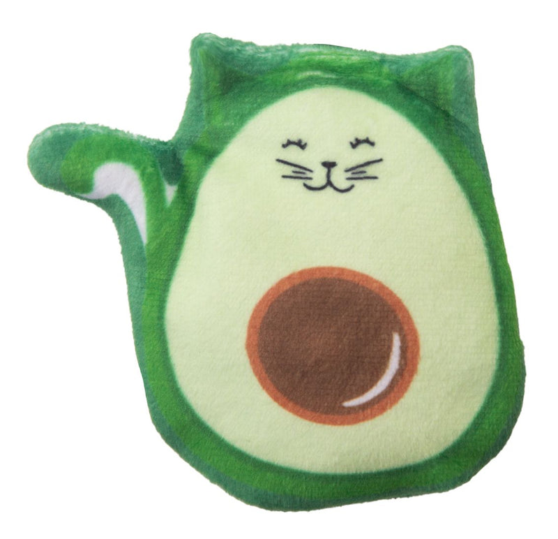 SNUGAROOZ KITTY AVOCATO WITH CATNIP CAT 1PC 6IN