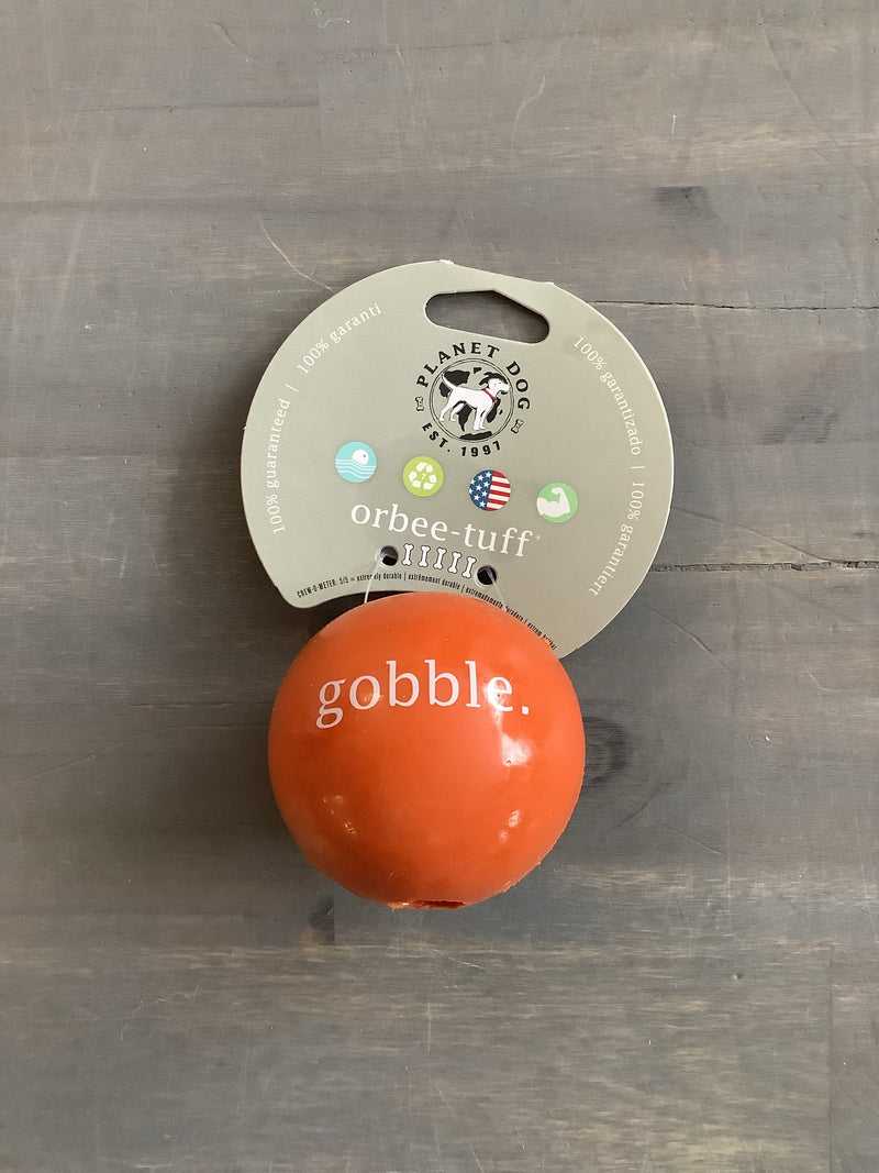 HOLIDAY ORBEE TUFF GOBBLE BALL SMALL