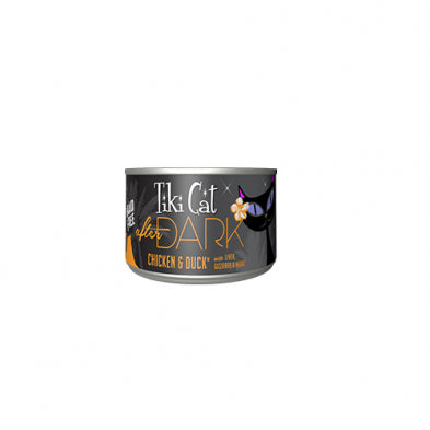 TIKI CAT AFTER DARK CHICKEN & DUCK WET CAT FOOD 5.5OZ