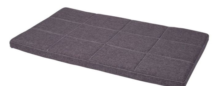 BUD-Z COMFORT FLAT BED GREY DOG 41 X 26 X 2IN