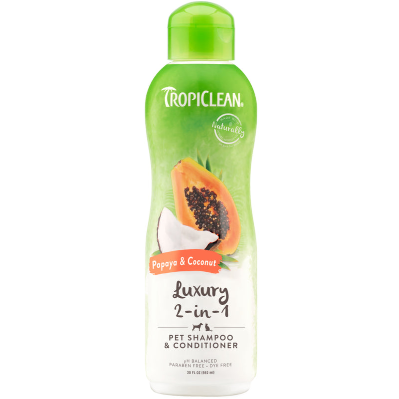 TROPICLEAN PAPAYA & COCONUT 2IN1