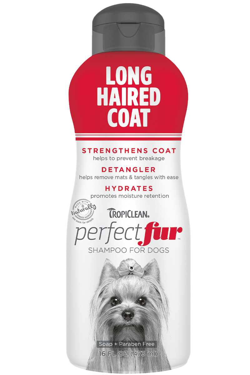 TROPICLEAN PERFECT FUR LONG HAIRED COAT SHAMPOO 16OZ