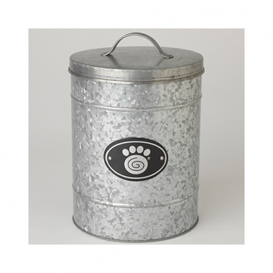 PETRAGEOUS GALVANIZED TREAT JAR LARGE