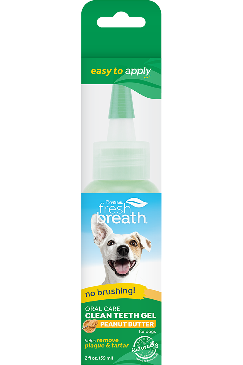 FRESH BREATH CLEAN TEETH ORAL CARE GEL PEANUT BUTTER 2OZ